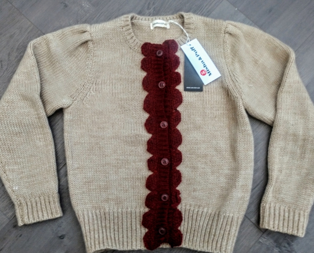 NWT Misha & Puff girls sweater